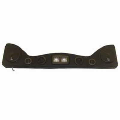 Vertically Driven Products Overhead Sound Bar with Dome Lights (Black Denim) - 792515